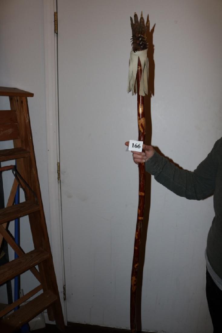 Turtle Foot Staff NO SHIPPING OUT OF COUNTRY (1 of 2)