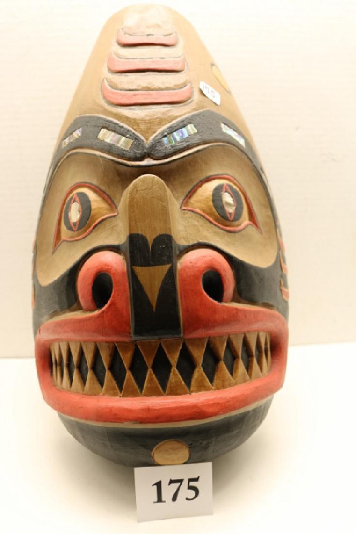North West Coast Polychrome Mask (1 of 1)