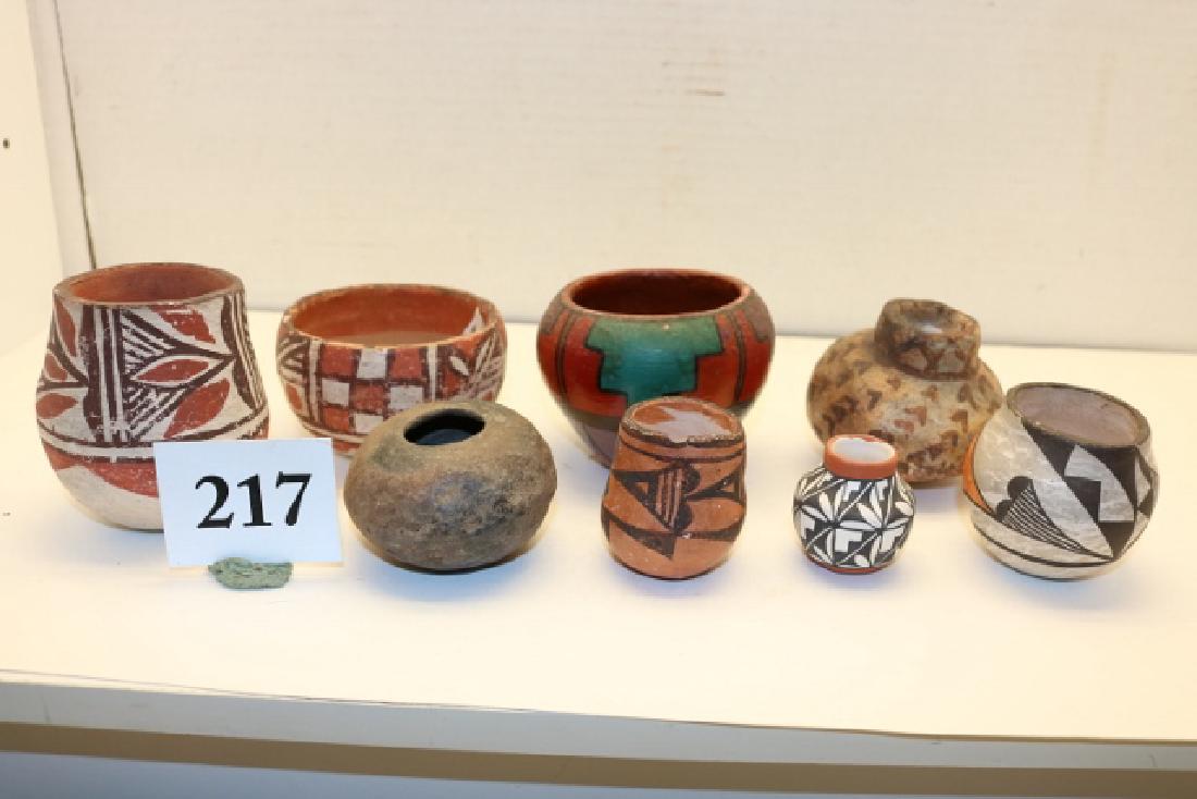 8 Assorted Pottery Bowls (1 of 1)