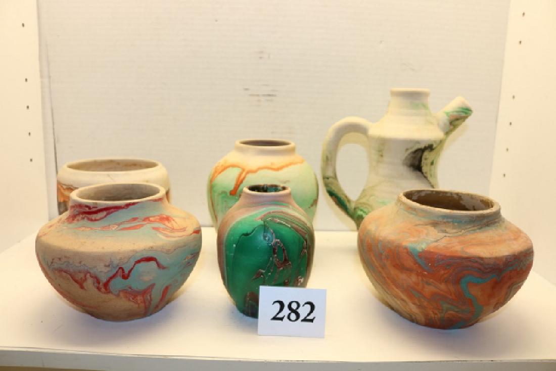 6 Assorted Ceramic Pots, Vase, Pitcher – largest 6 (1 of 1)