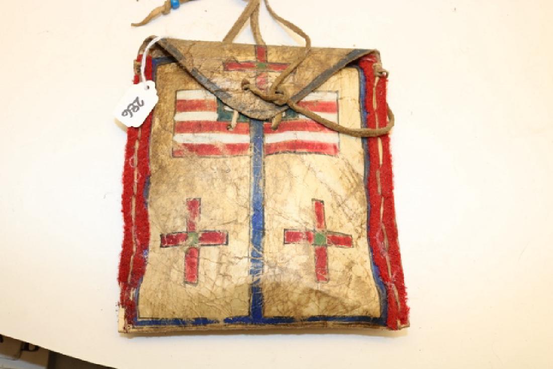 Patriotic Parfleche Bag (1 of 2)
