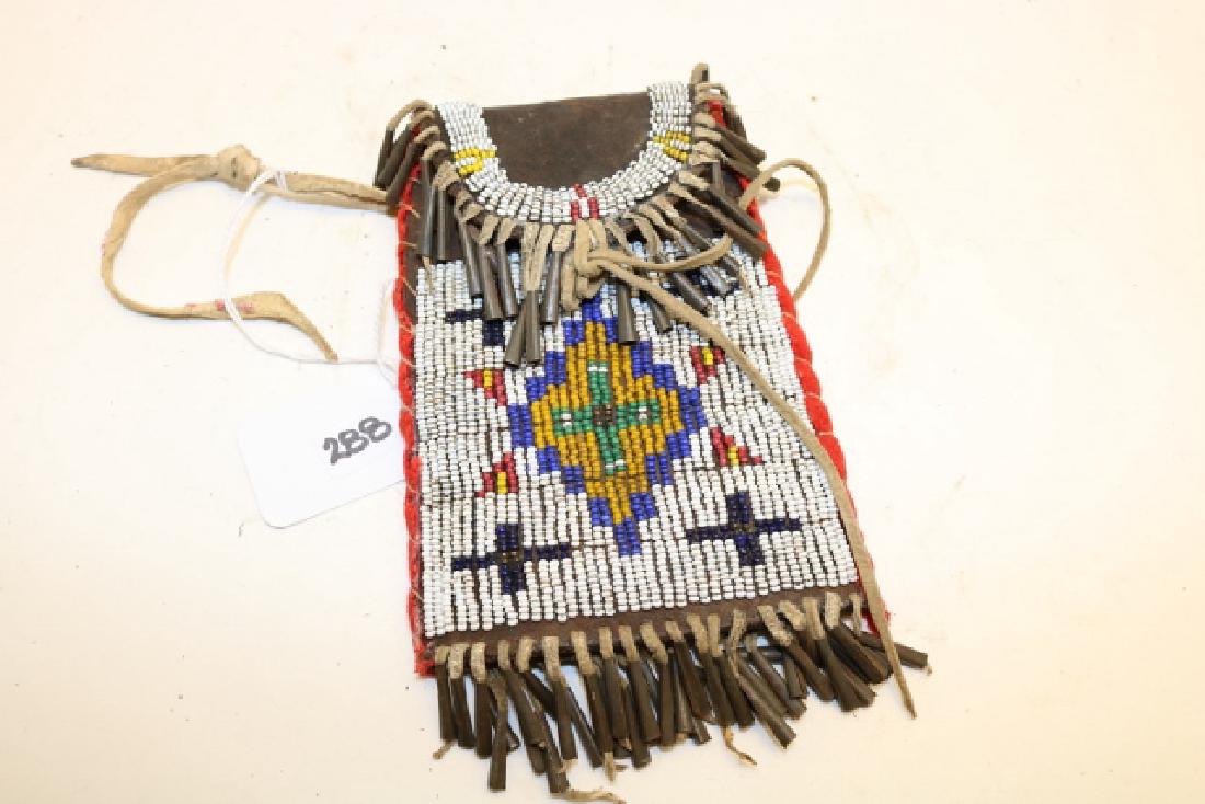 Beaded Strike-a-lite Bag (1 of 2)