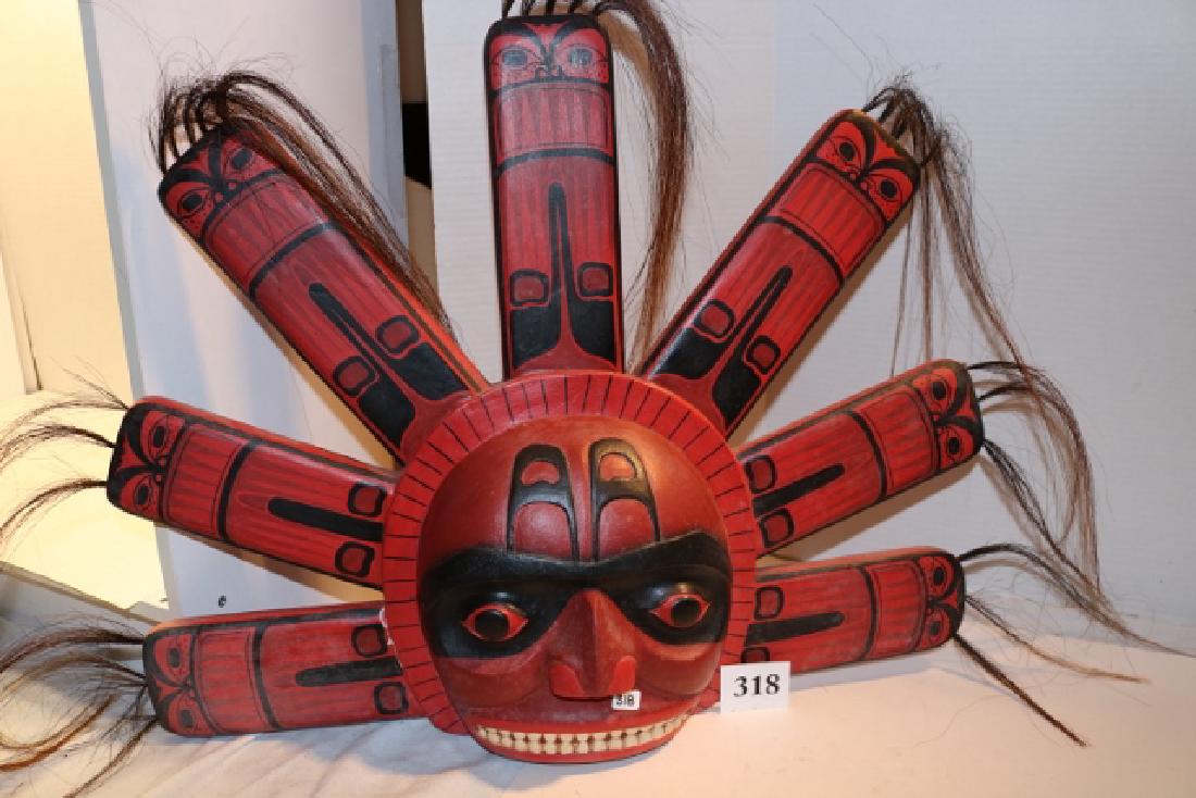 Indonesia Reproduction Mask, wall hanger (1 of 2)