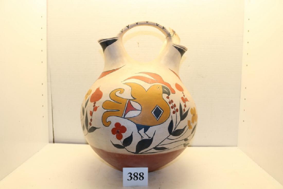 Polychrome Acoma Wedding Vase (1 of 2)