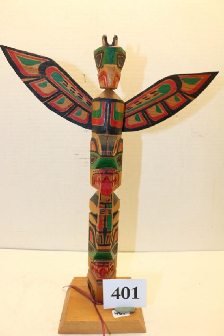 Polychrome Totem Pole (1 of 2)