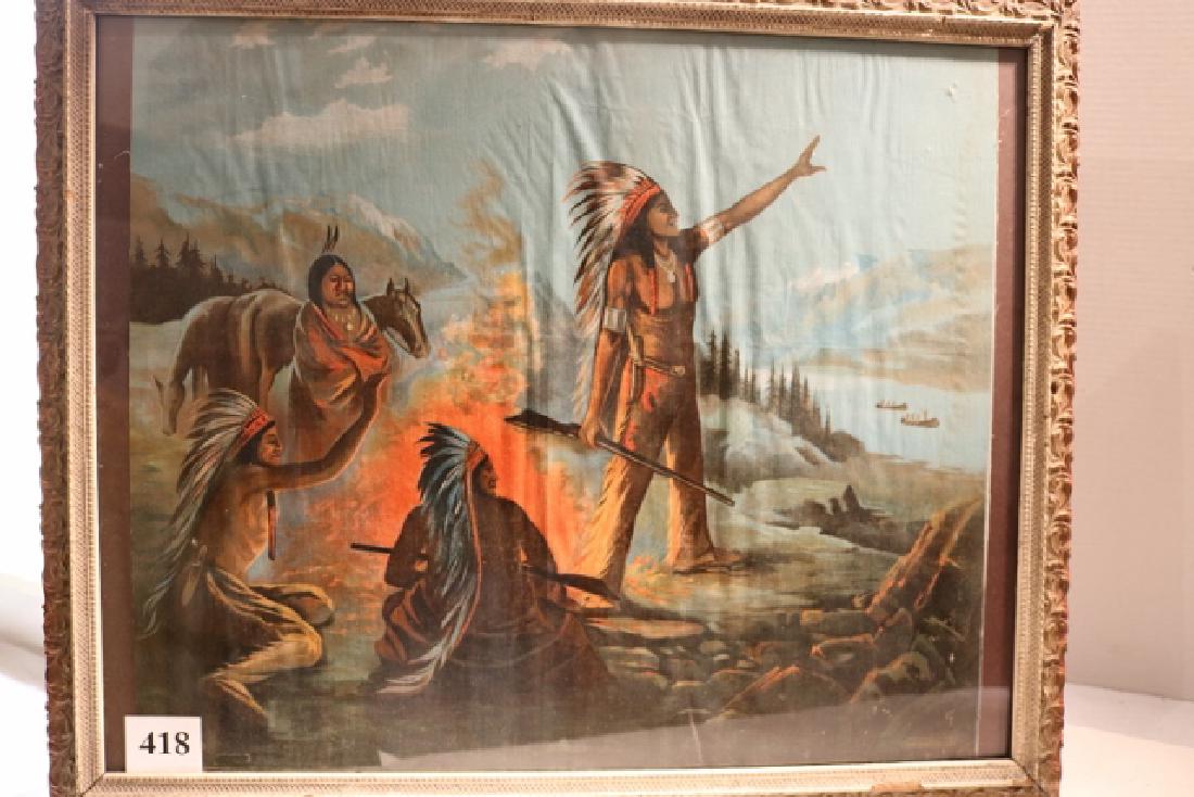 Framed Painted Cloth Print (1 of 1)