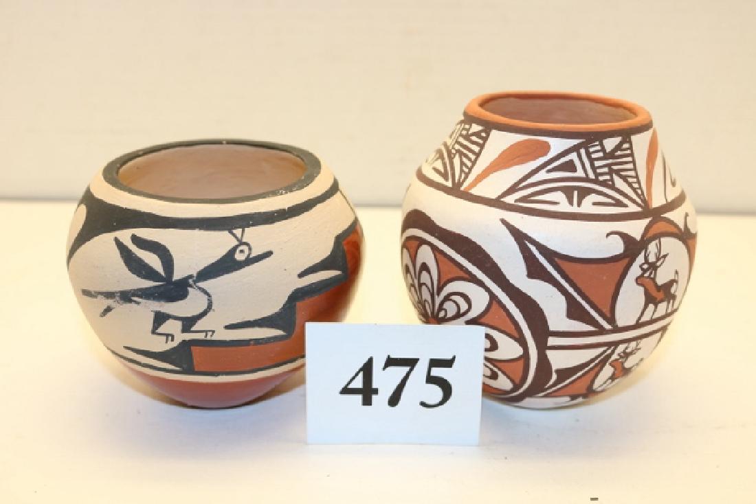 2 Zuni Polychrome Pottery Bowl – Olla (1 of 1)