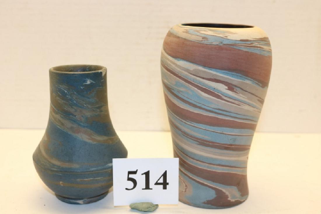 (2) Vases – Niloak Pottery (1 of 1)