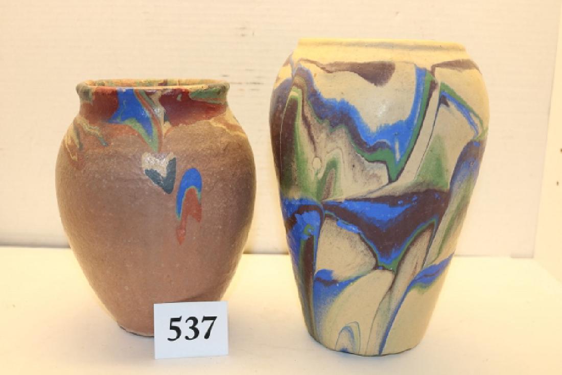 2 Pcs. Pottery Vases (1 of 1)