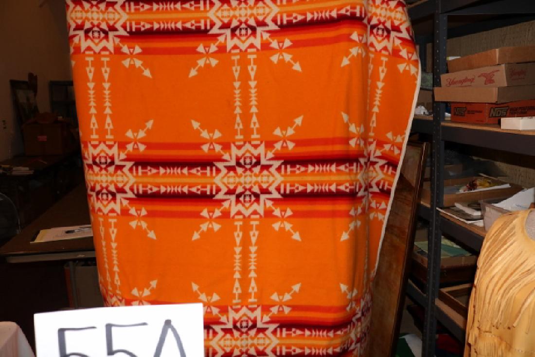 Wool Indian Blanket, Pendleton Blanket (1 of 2)