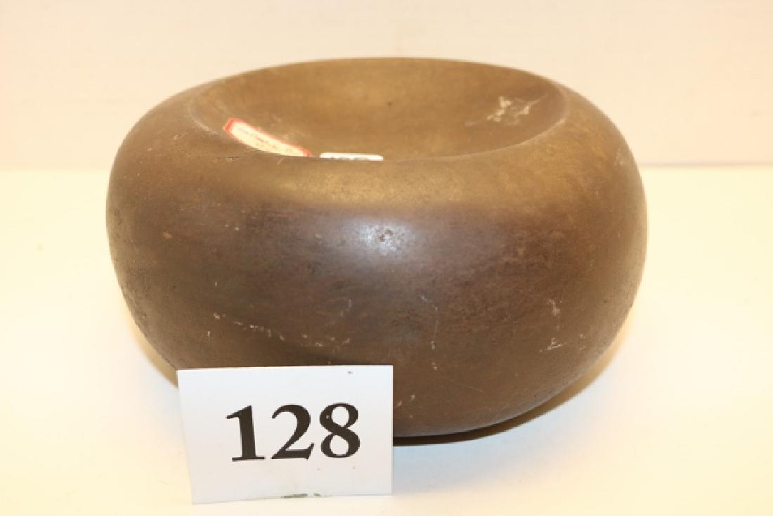 Stone Discoidal: 6 1/2" x 3 1/4" Stone Discoidal, Galliton Co., Ky. Age uncertain