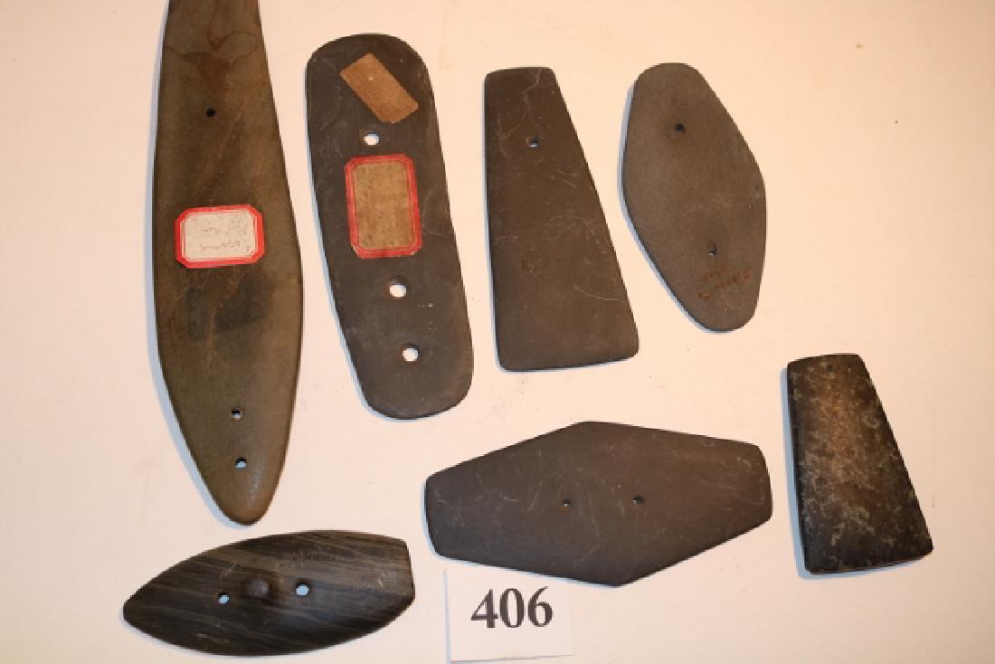 7 Pendants – Gorgets: 7 Pendants – Gorgets, all age uncertain