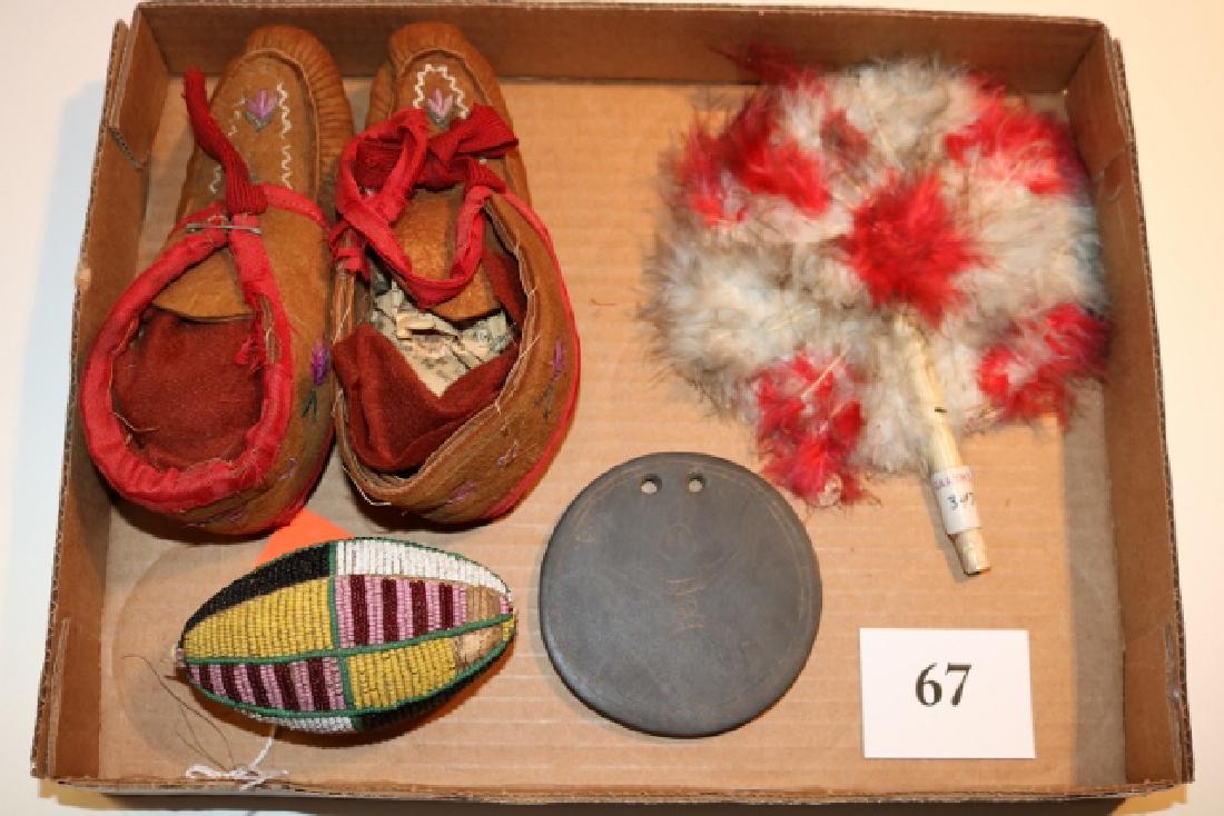 Pair Child’s Huron Moccasins (1 of 2)