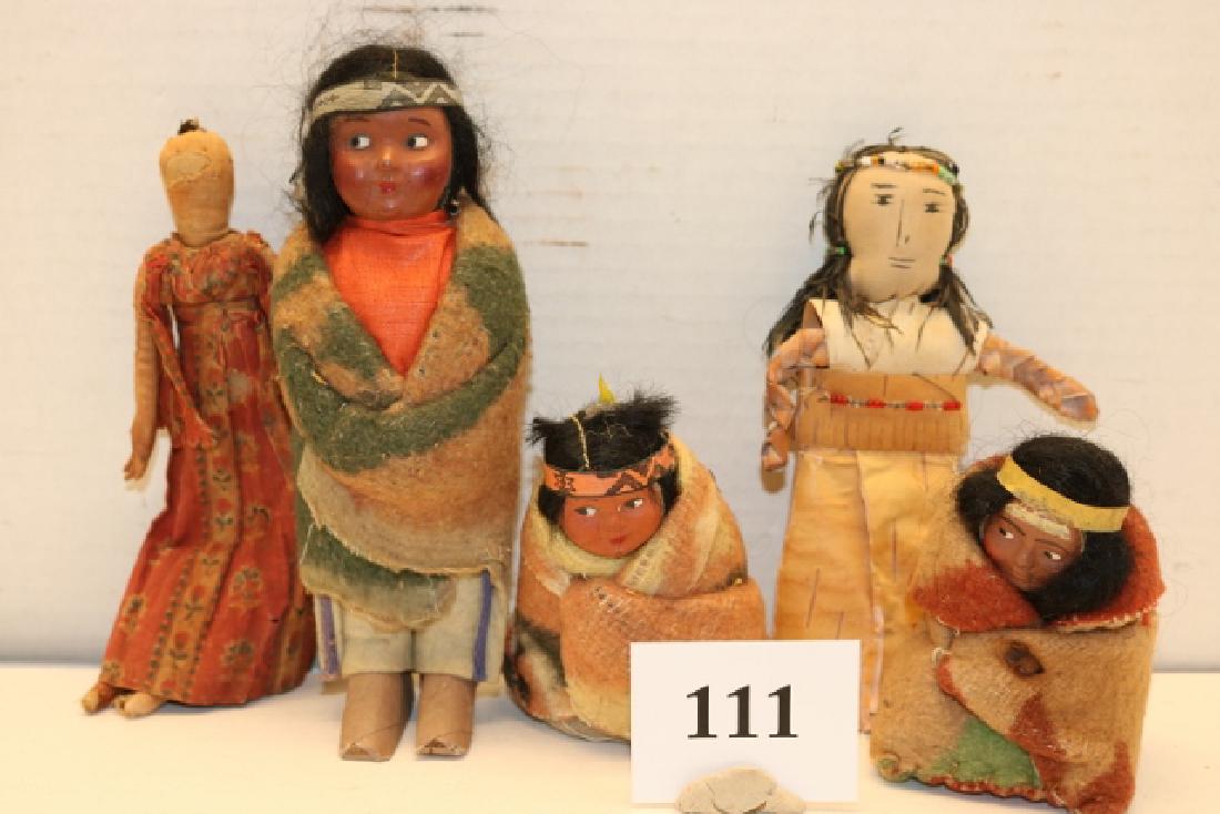6 Assorted Small Dolls (1 of 1)