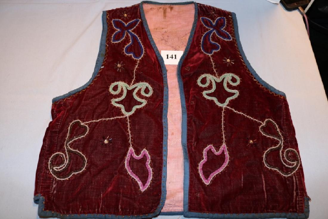 Patriotic Man’s Beaded Decorated Vest (1 of 4)