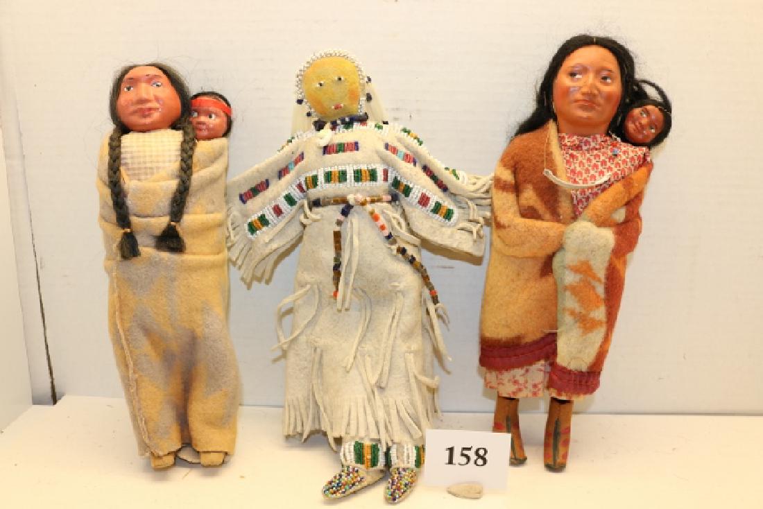 2 Skookum Dolls - 1 Plains Hide Doll (1 of 1)