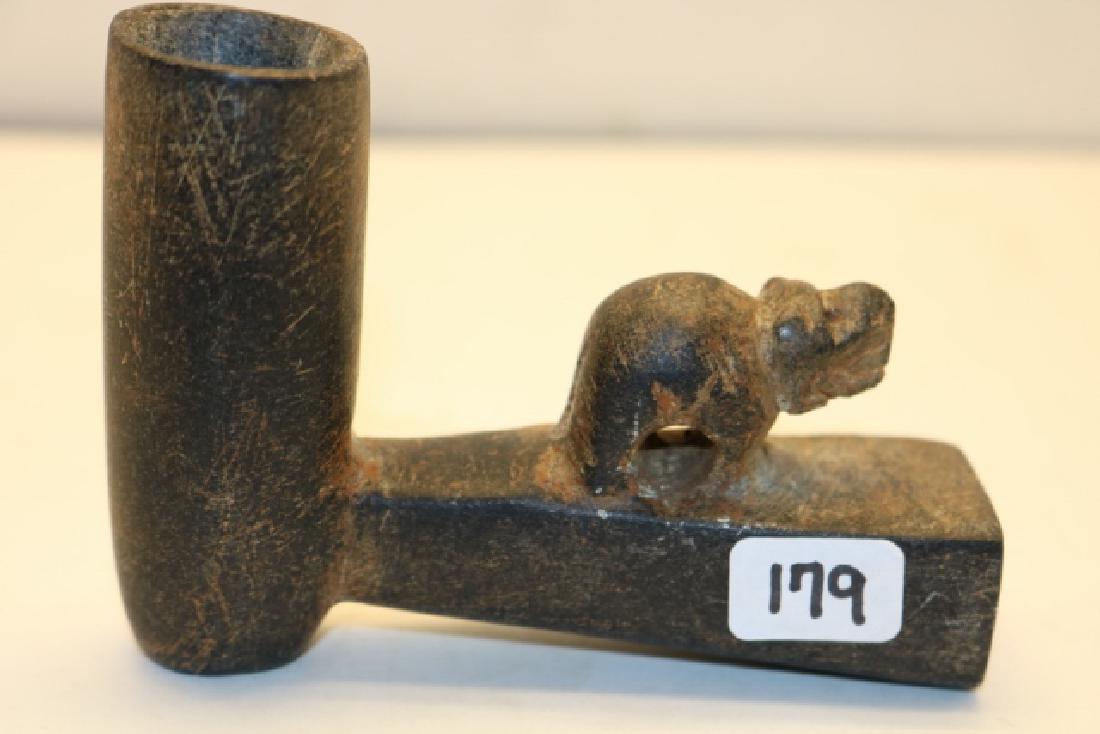 Steatite Effigy Pipe (1 of 2)