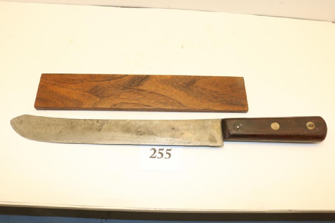 Wood Handle Knife /sheath (1 of 4)