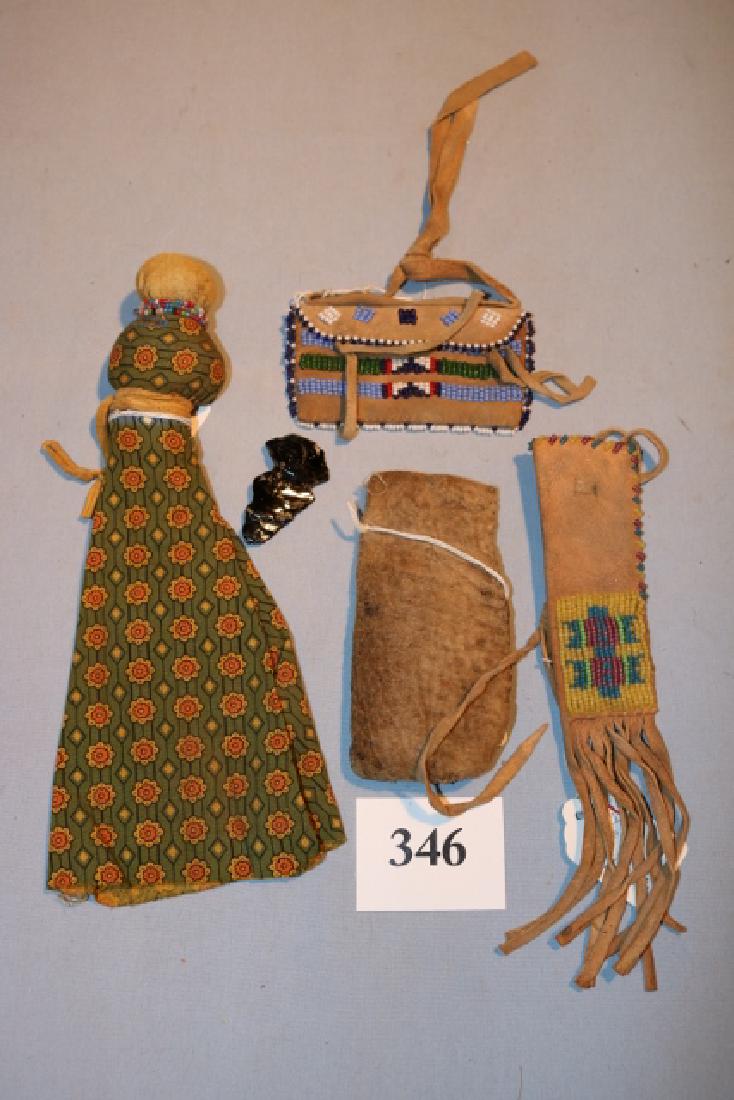 Bead Decorated Cheyenne Top Pipe Bag (1 of 1)