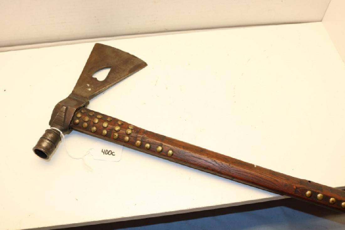Wood Handled Pipe Tomahawk (1 of 4)