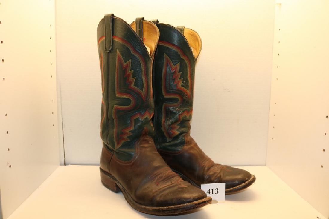 Pair Anderson Beak Thunderbird Mans Boots: Pair Anderson Beak Thunderbird Mans Boots