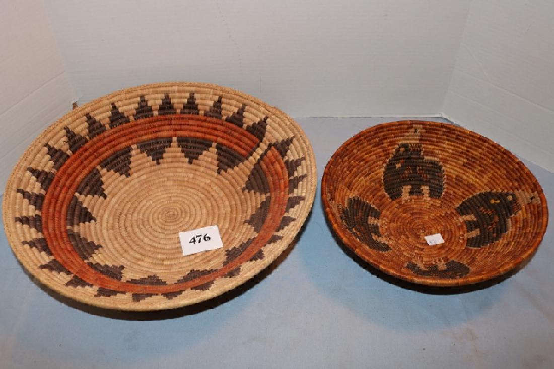 2 Assorted Non Indian Basket Bowls (1 of 8)