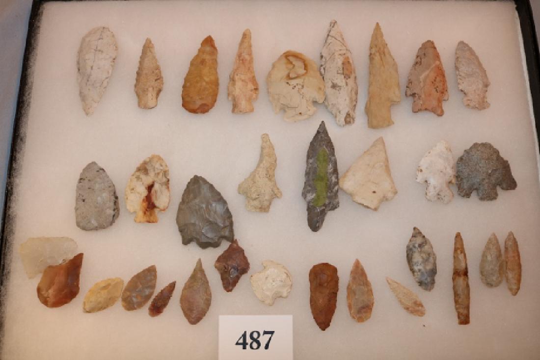 Frame with 31 Flints Common Points (1 of 1)