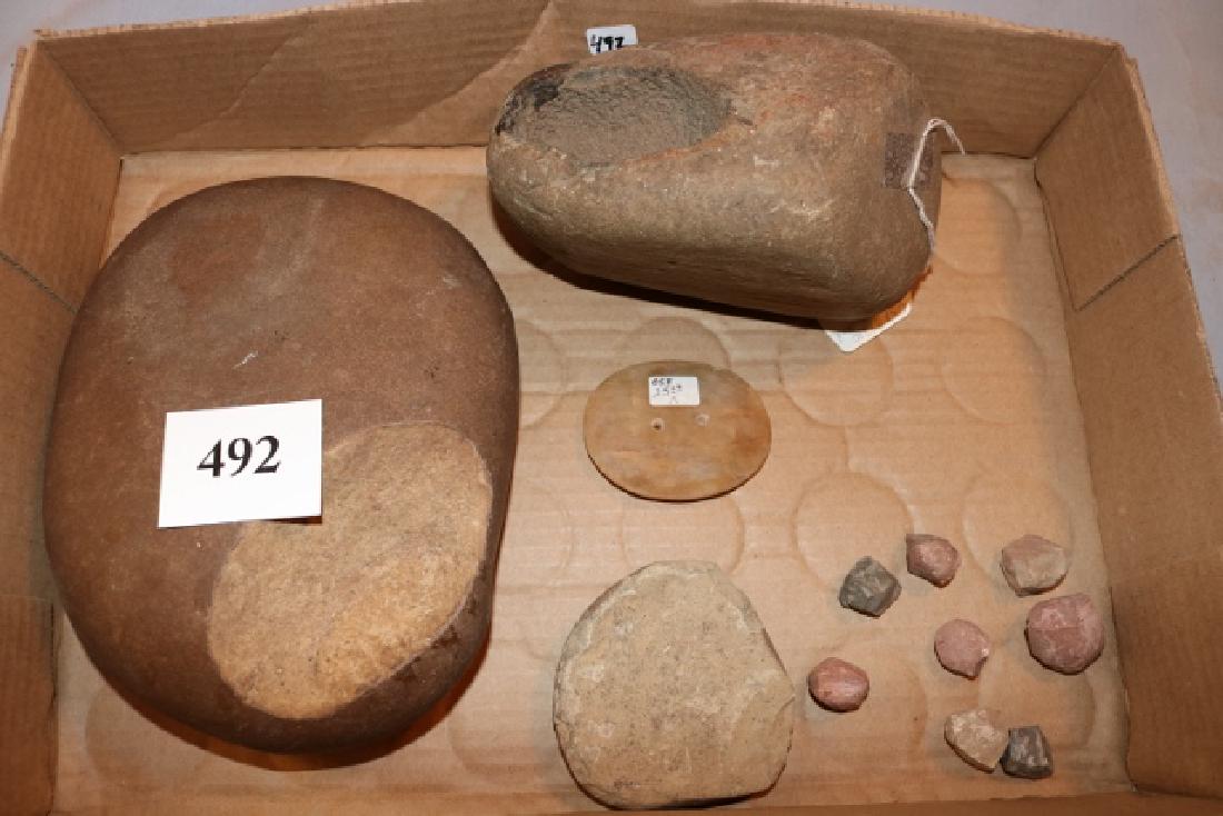 Childs Plains Stone Club Head (1 of 1)