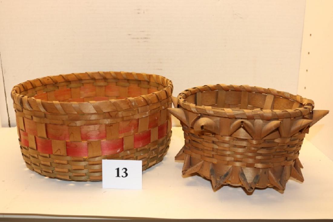 Ash Splint Basket (1 of 1)