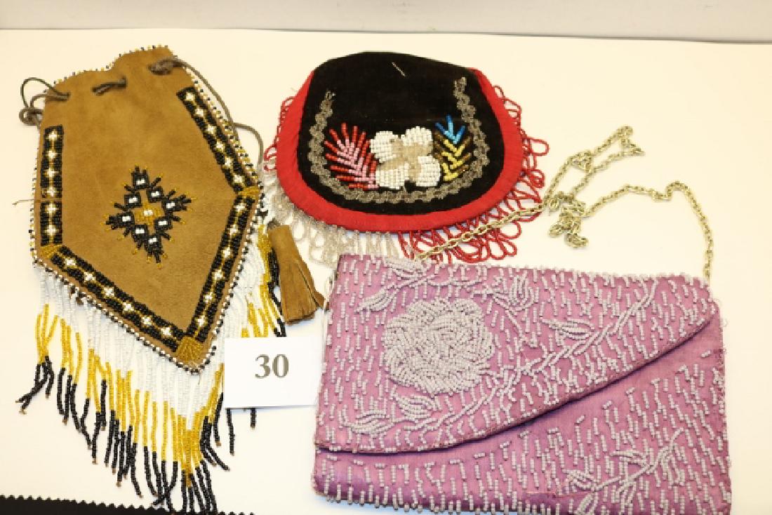 Beaded Purse on silk (1 of 1)