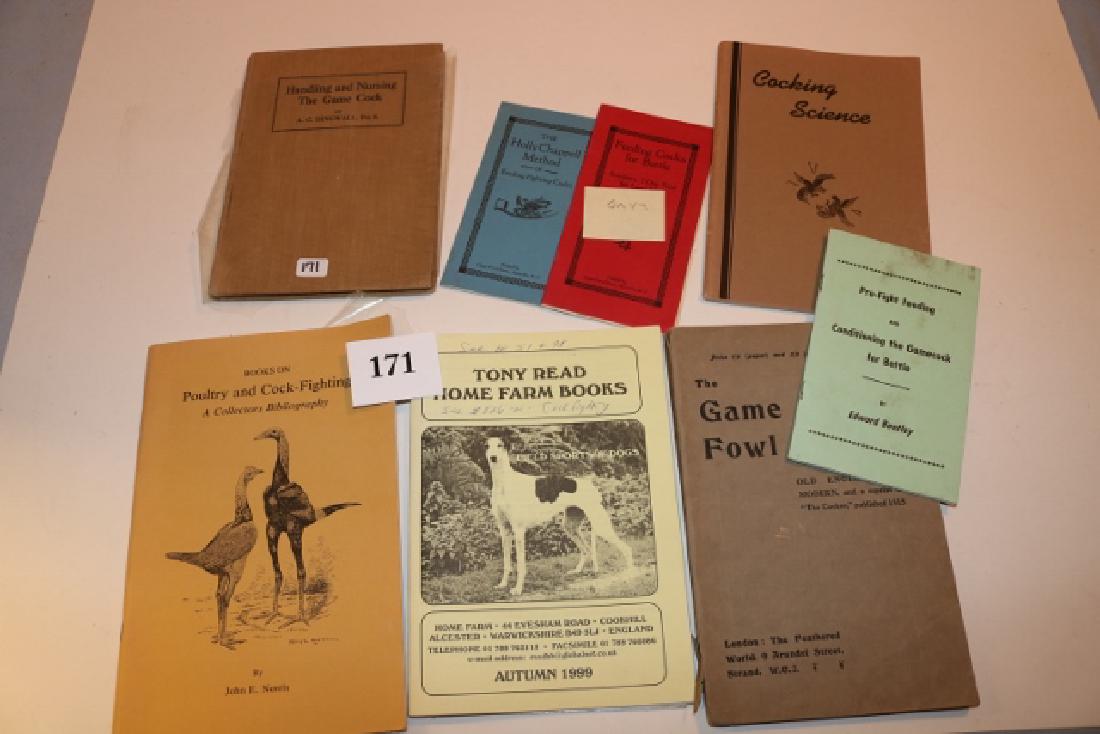 8 Paperbacks Cock Fighting (1 of 1)