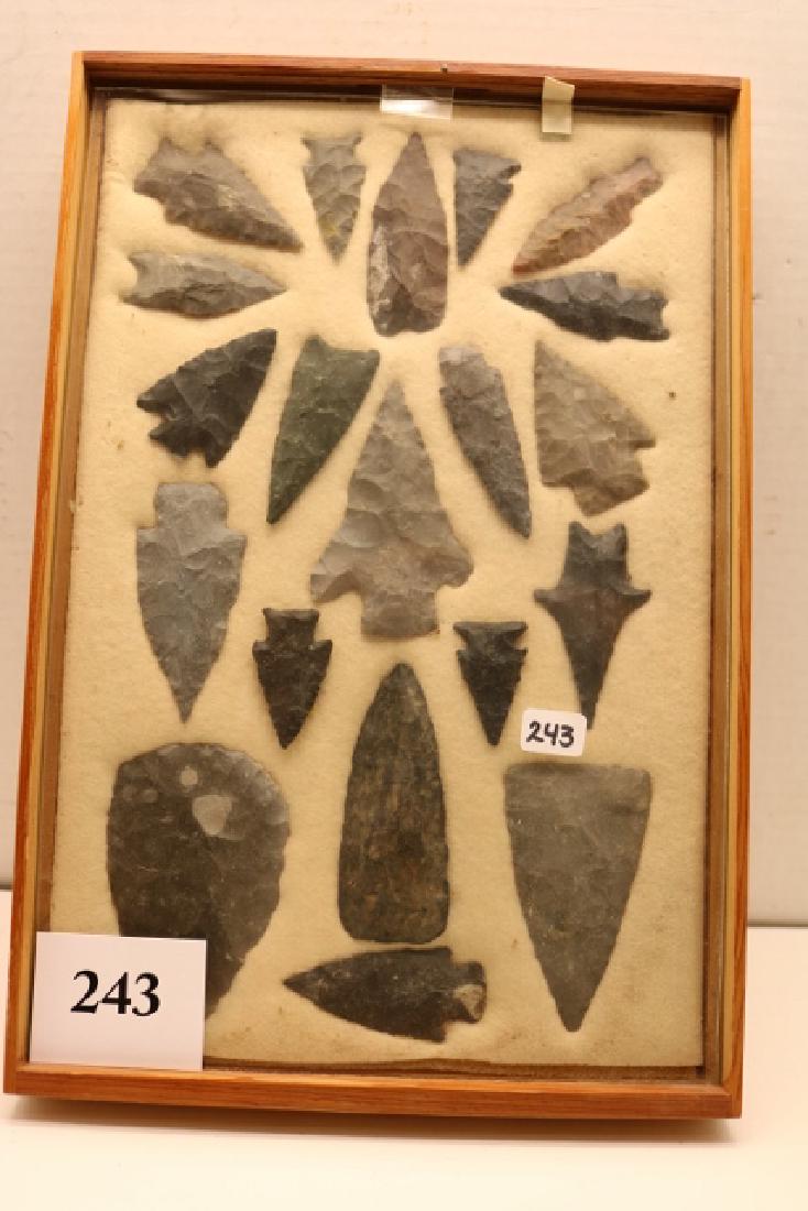 Frame with 20 Flints (1 of 1)