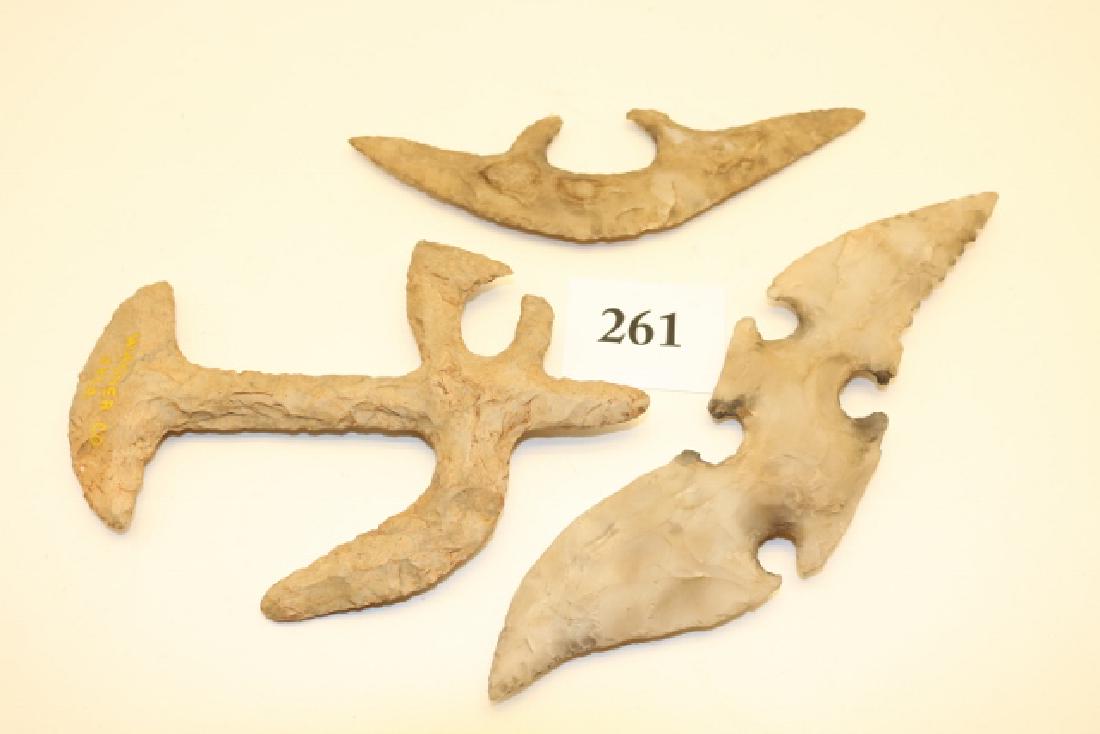 3 Large Tussinger Flint Eccentrics (1 of 1)