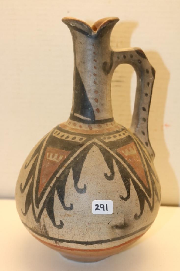Polychrome Cochiti Pottery Pitcher (1 of 2)