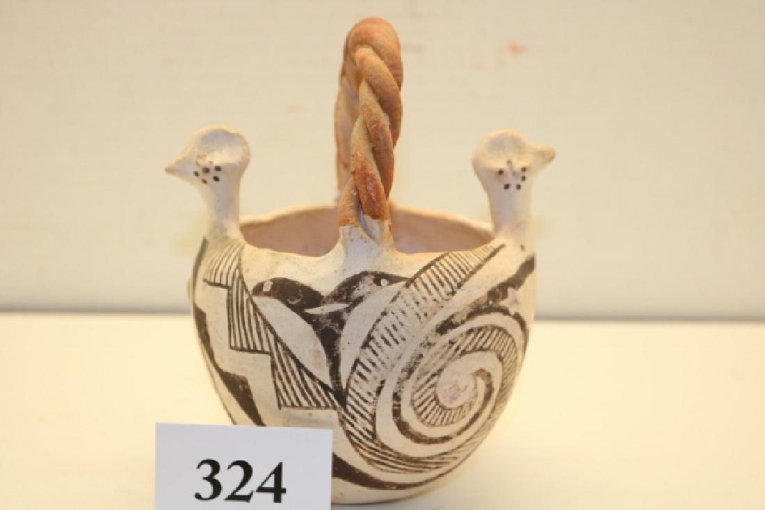 Duck Effigy Polychrome Bowl Acoma (1 of 3)