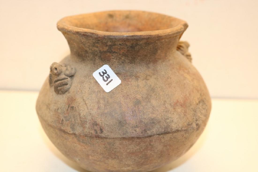 Redware Frog Effigy Jar (1 of 3)