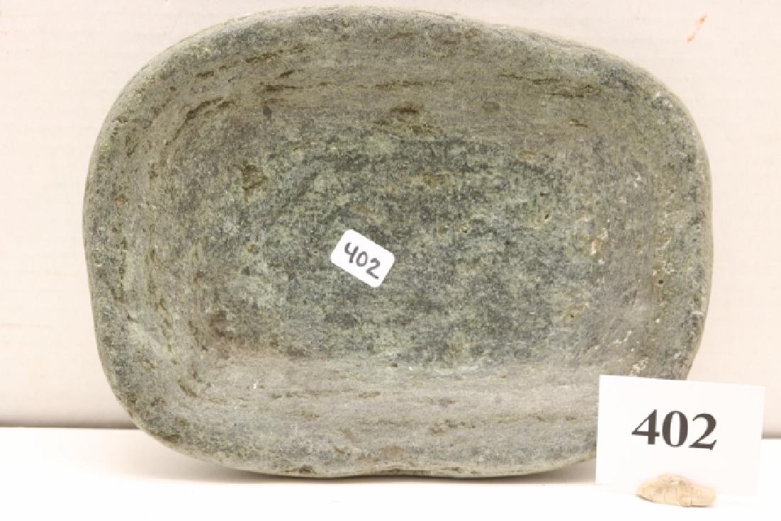 6 x 8 Carved Stone Bowl (1 of 1)