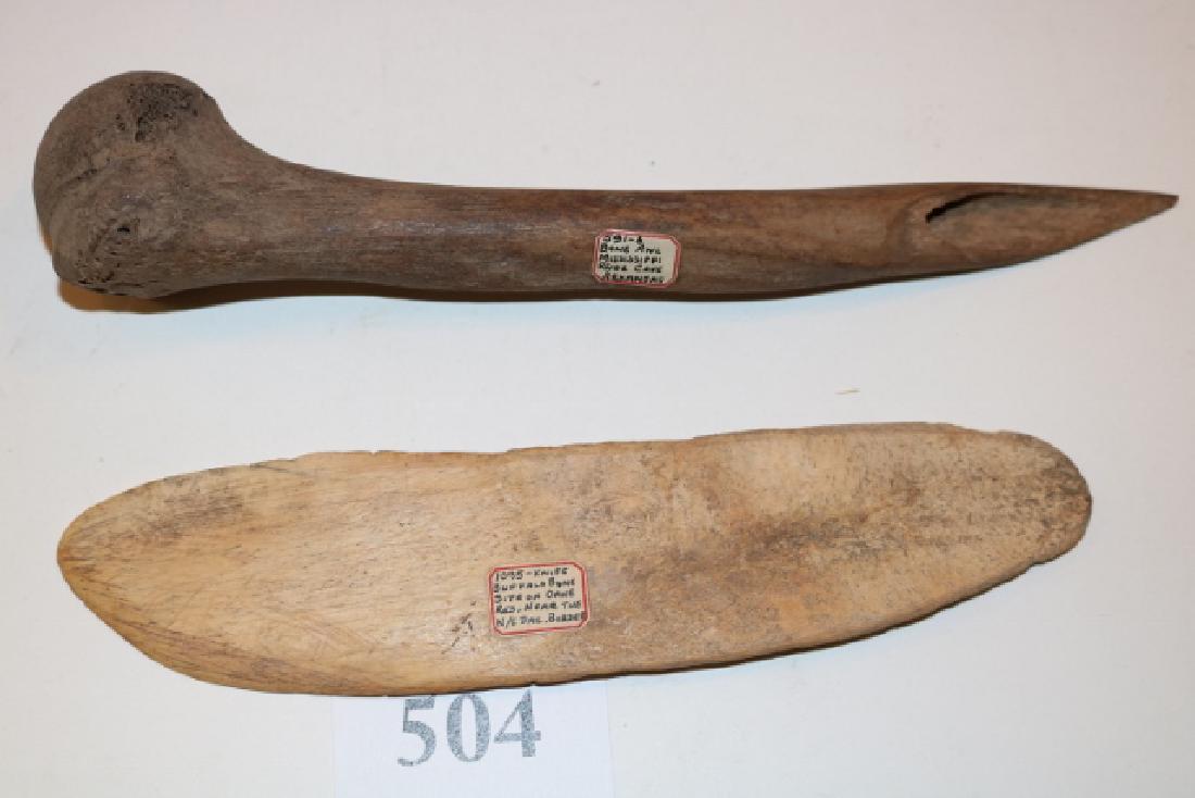 Buffalo Bone Knife