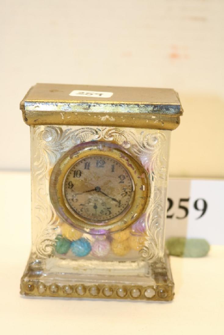 Gold Painted Mantle Clock (1 of 2)