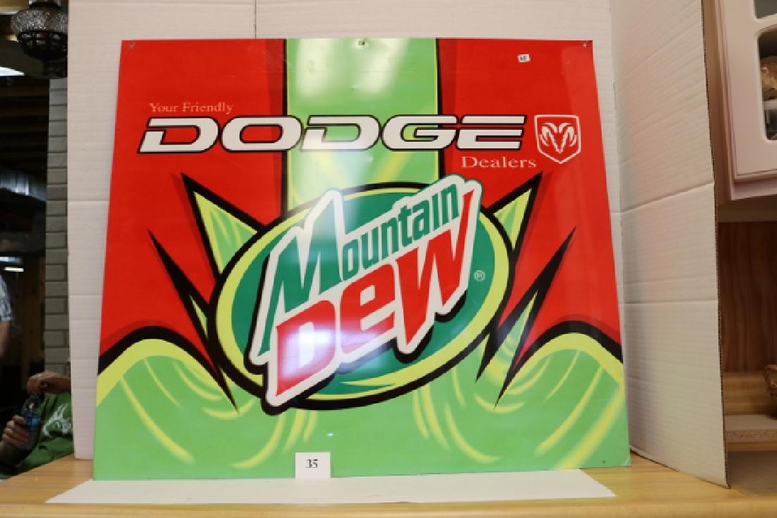 Mountain Dew /Dodge: Mountain Dew /Dodge 31” x 27 ½”
