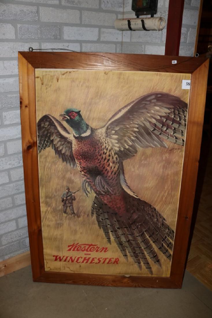 Winchester Pheasant Poster (1 of 1)