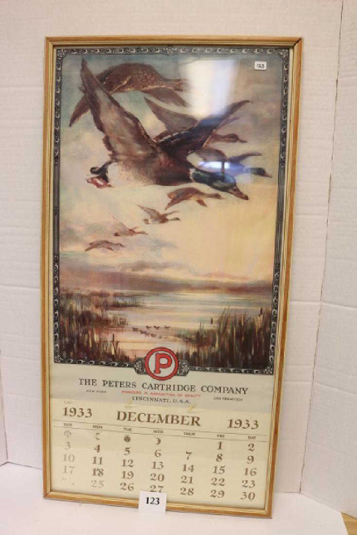 1933 Peters Calendar