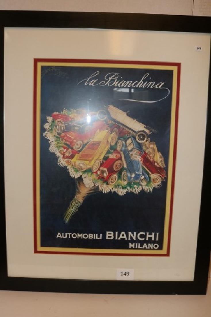 Bianchi Poster: Bianchi Poster 25” x 31”