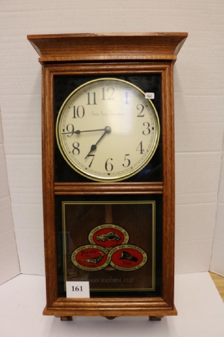 1994 State Farm Insurance Clock (1 of 3)