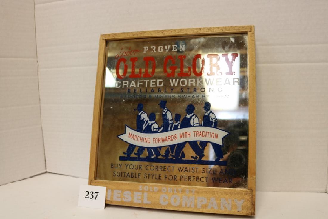 Old Glory Mirror Sign (1 of 1)