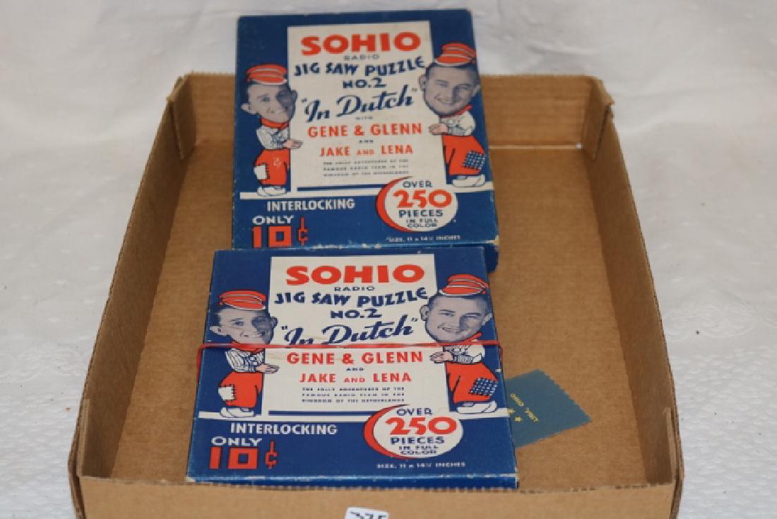 2 Sohio Radio Jig Saw Puzzles No. 2 (1 of 1)