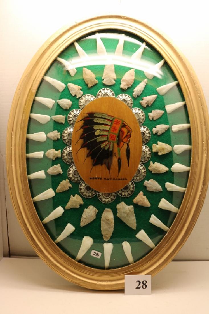 Wood Plaque, 14 Conchos, 32 Shells (1 of 2)