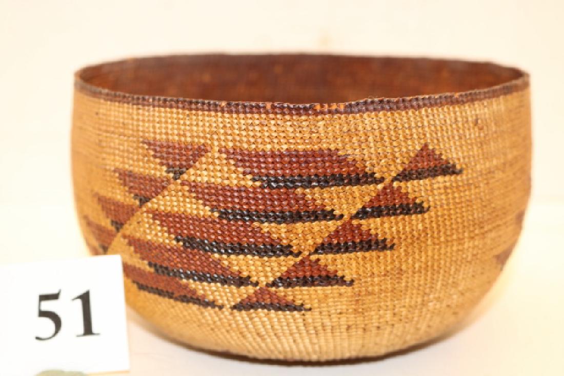 Polychrome Woven Bowl – Hat (1 of 3)