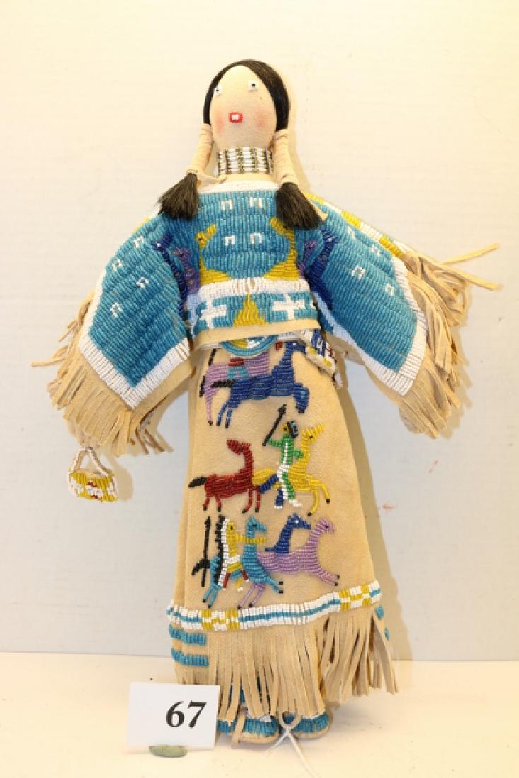 Female Doll, pictorial skirt-NO SHIPPING OUT OF COUNTRY (1 of 3)