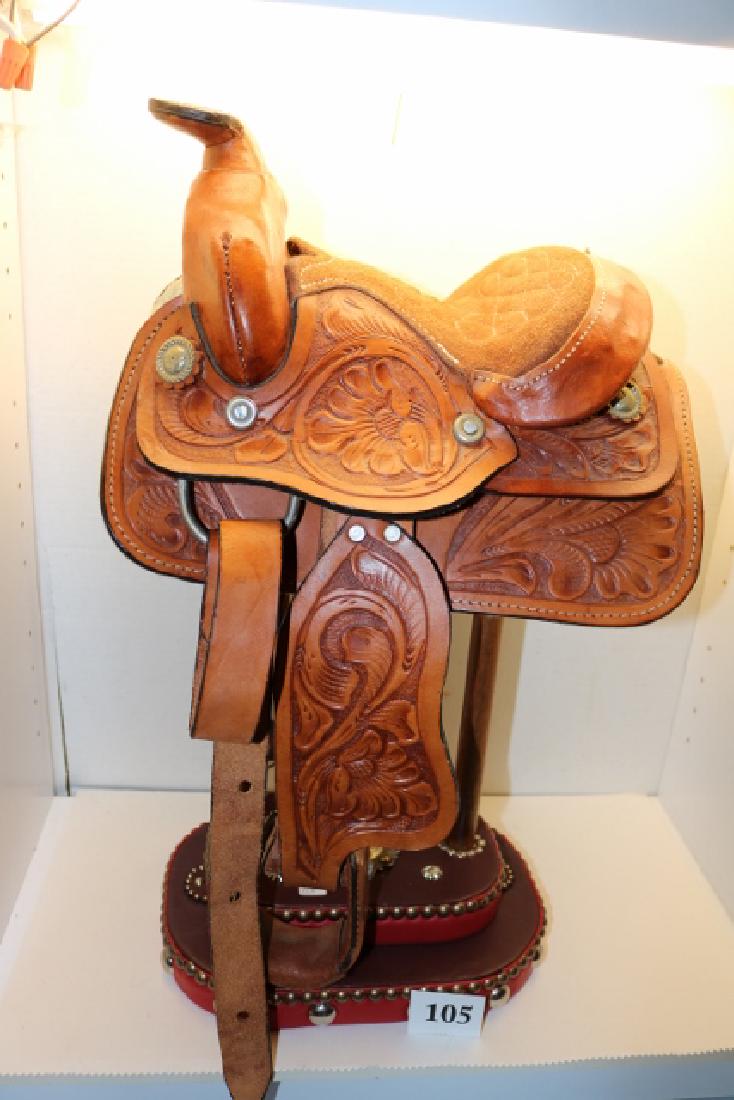 Fantastic Salddle and Advertising Counter Display (1 of 4)